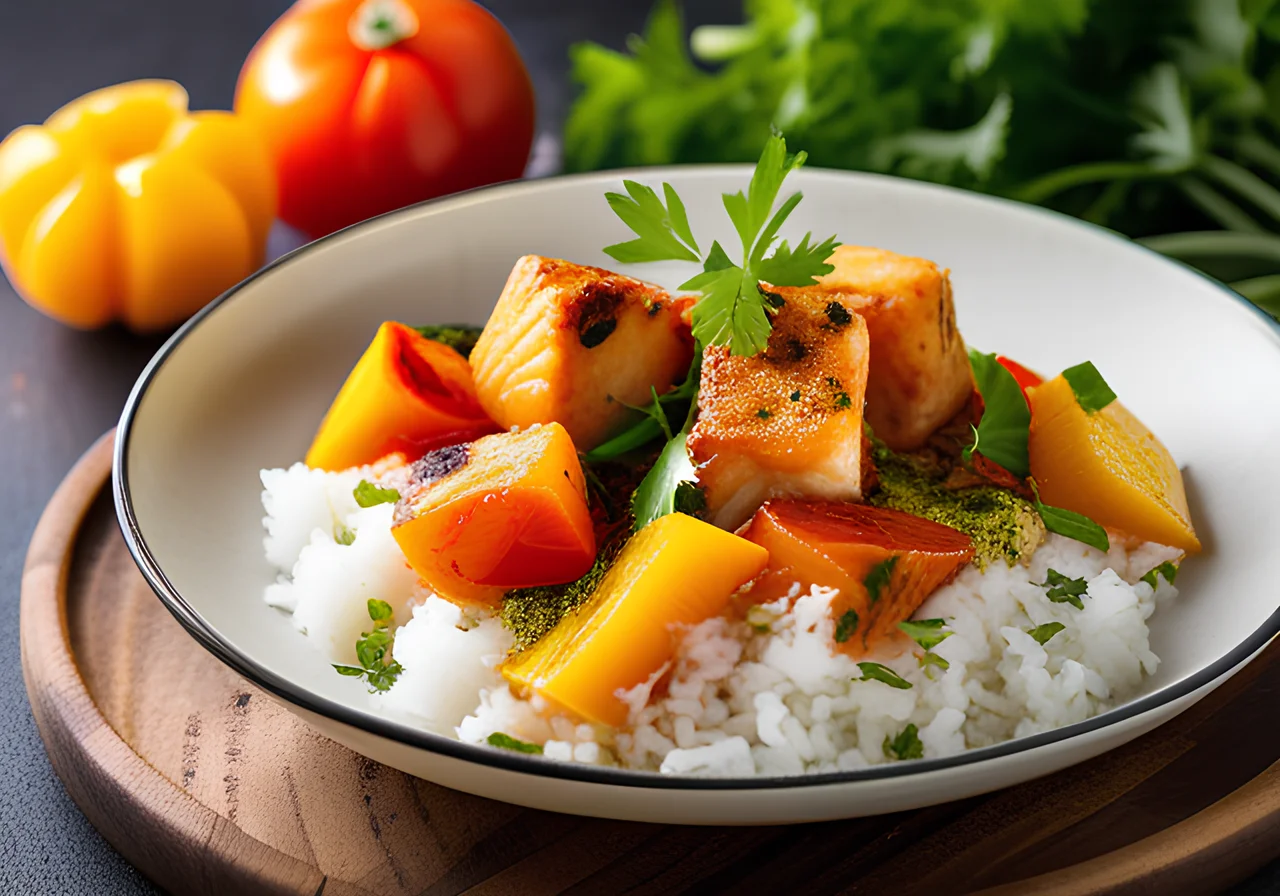 Fish Curry with Mango