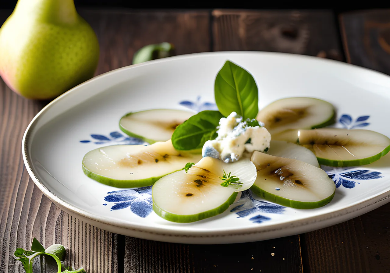 Pear Carpaccio