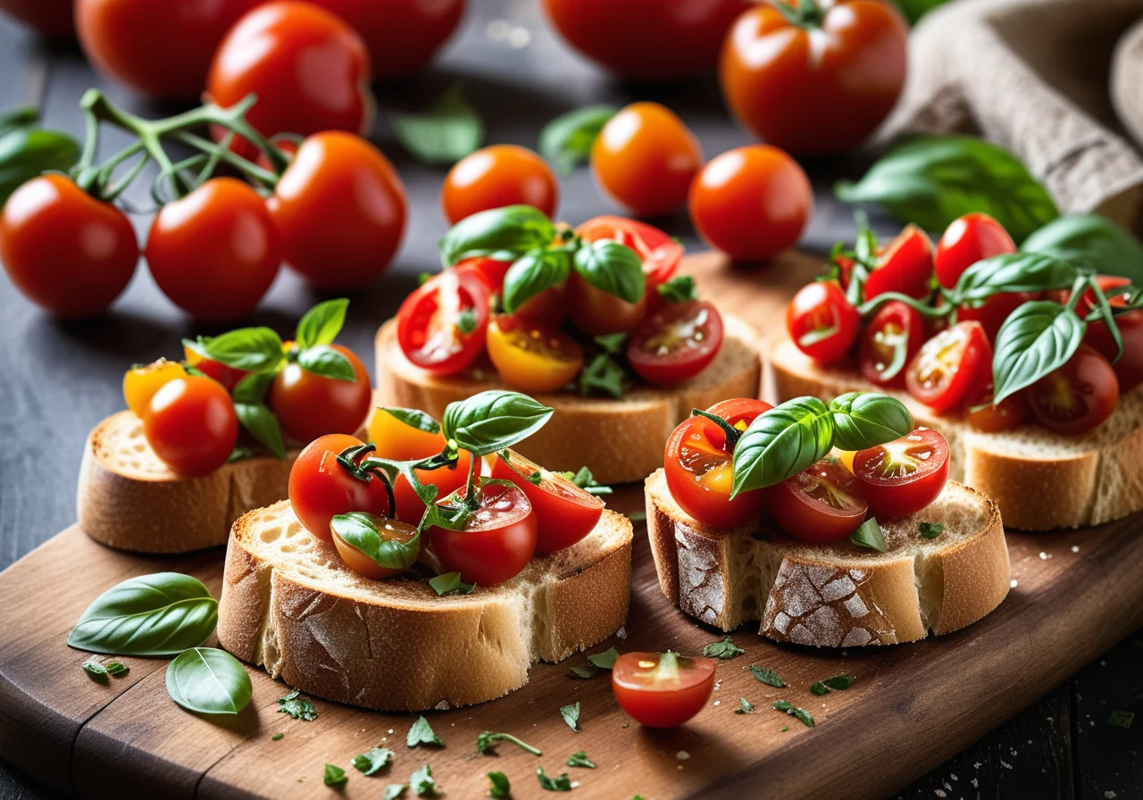 Low Fat Bruschetta