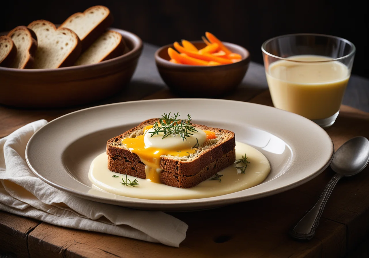 Hearty Vegetable Bake with Bread