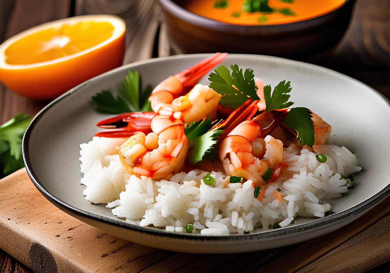 Shrimp with Curry Sauce