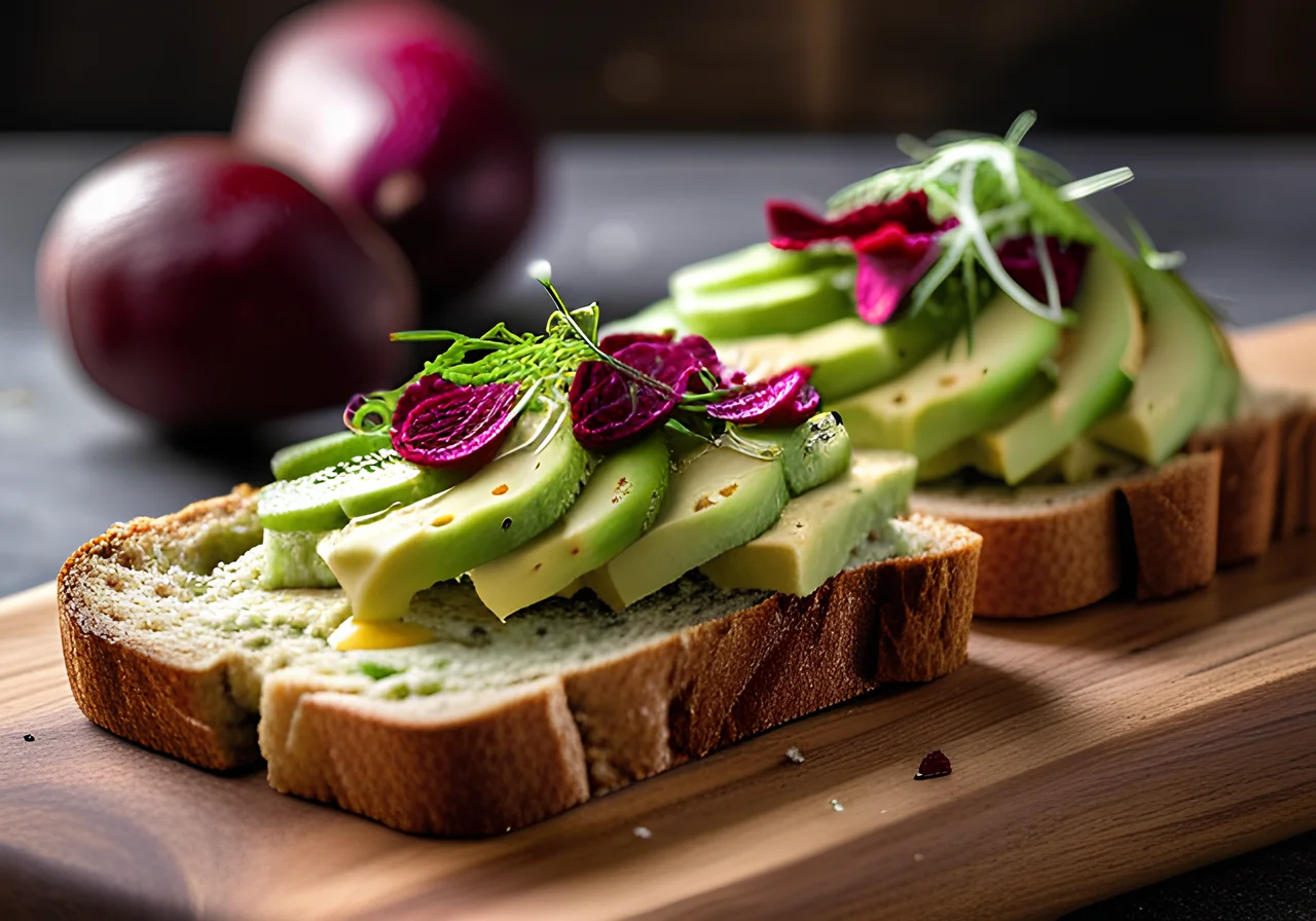 Avocado Cream Cheese Bread