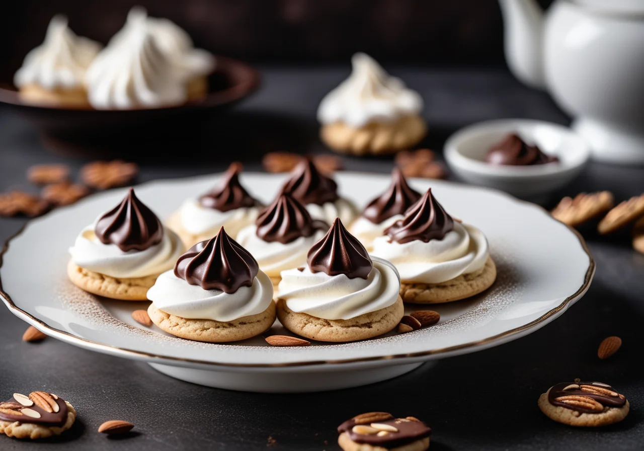 Filled Meringue Cookies