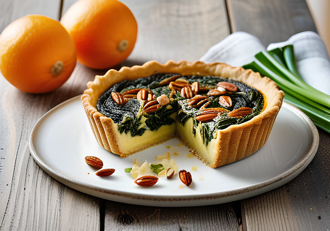 Quiche with Swiss Chard