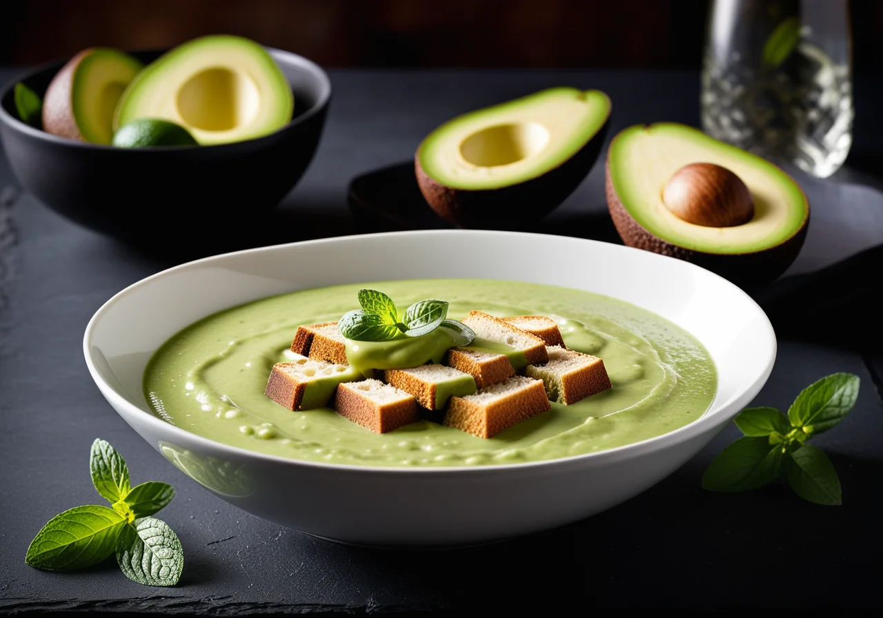 Cold Avocado Soup