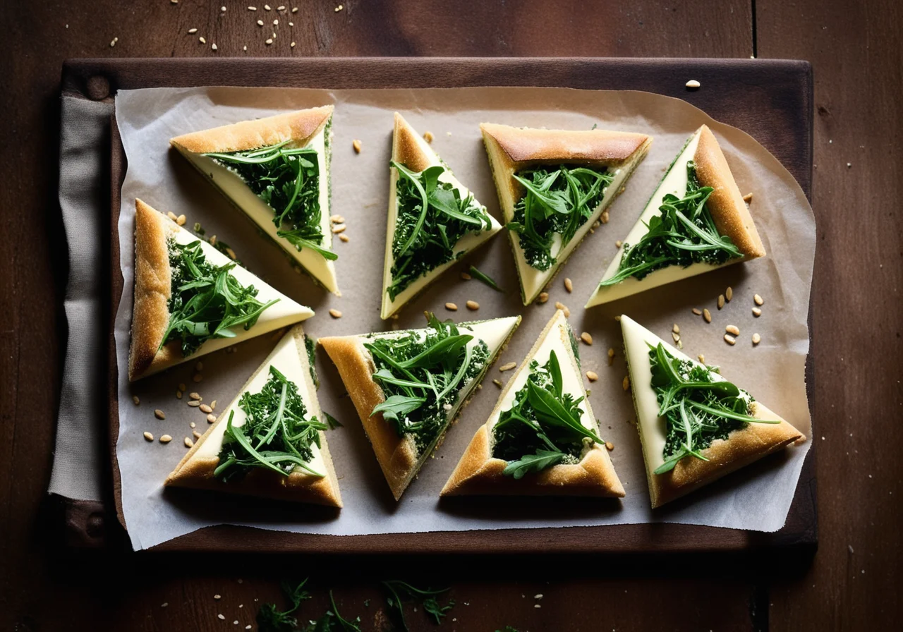 Rucola-Sesam-Tramezzinis