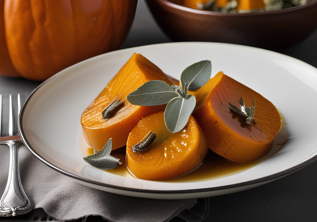 Braised Pumpkin with Sage