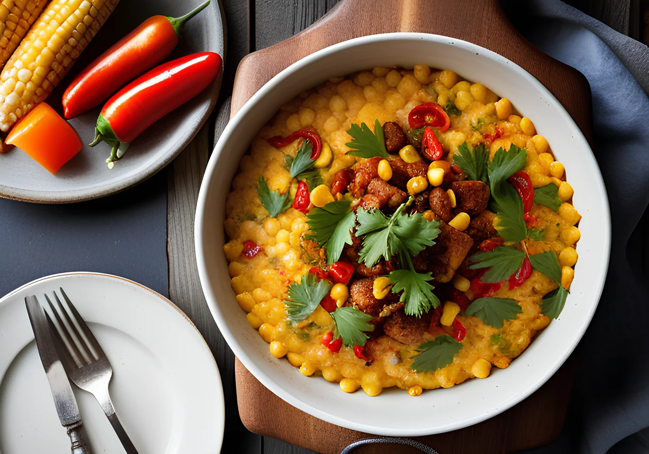 Corn and Paprika Casserole