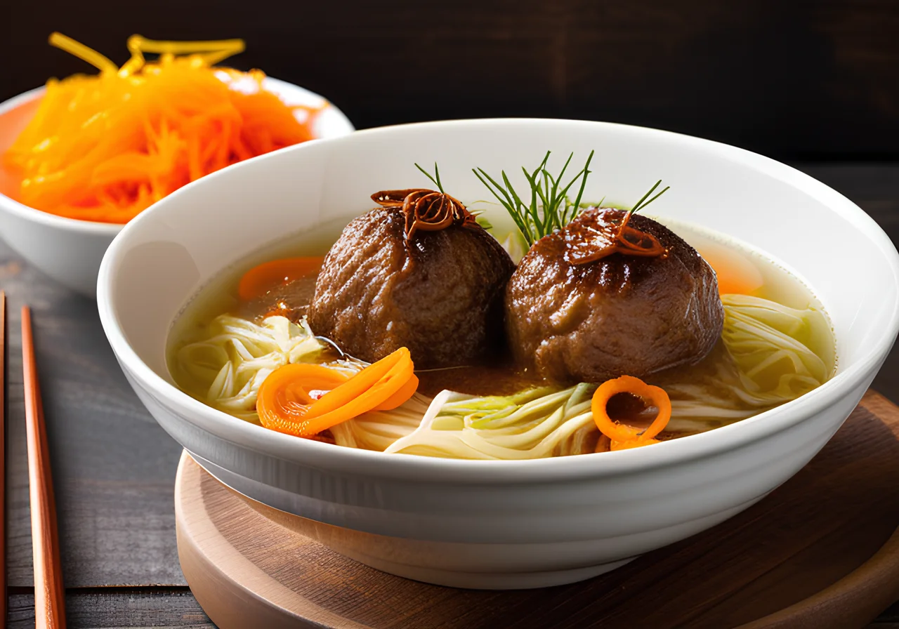 Oven-Baked Noodle Soup