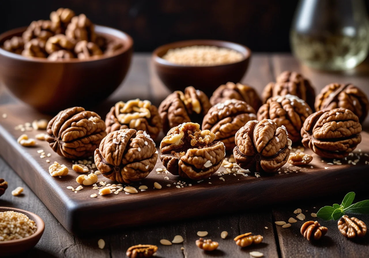 Walnut Sesame Confection