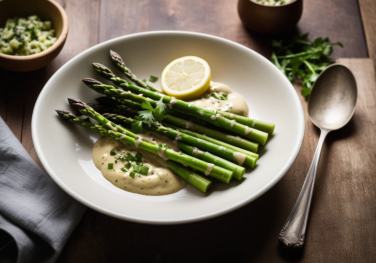 Asparagus with Salsa