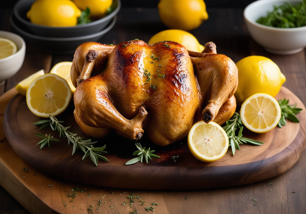 Lemon Chicken Greek Style