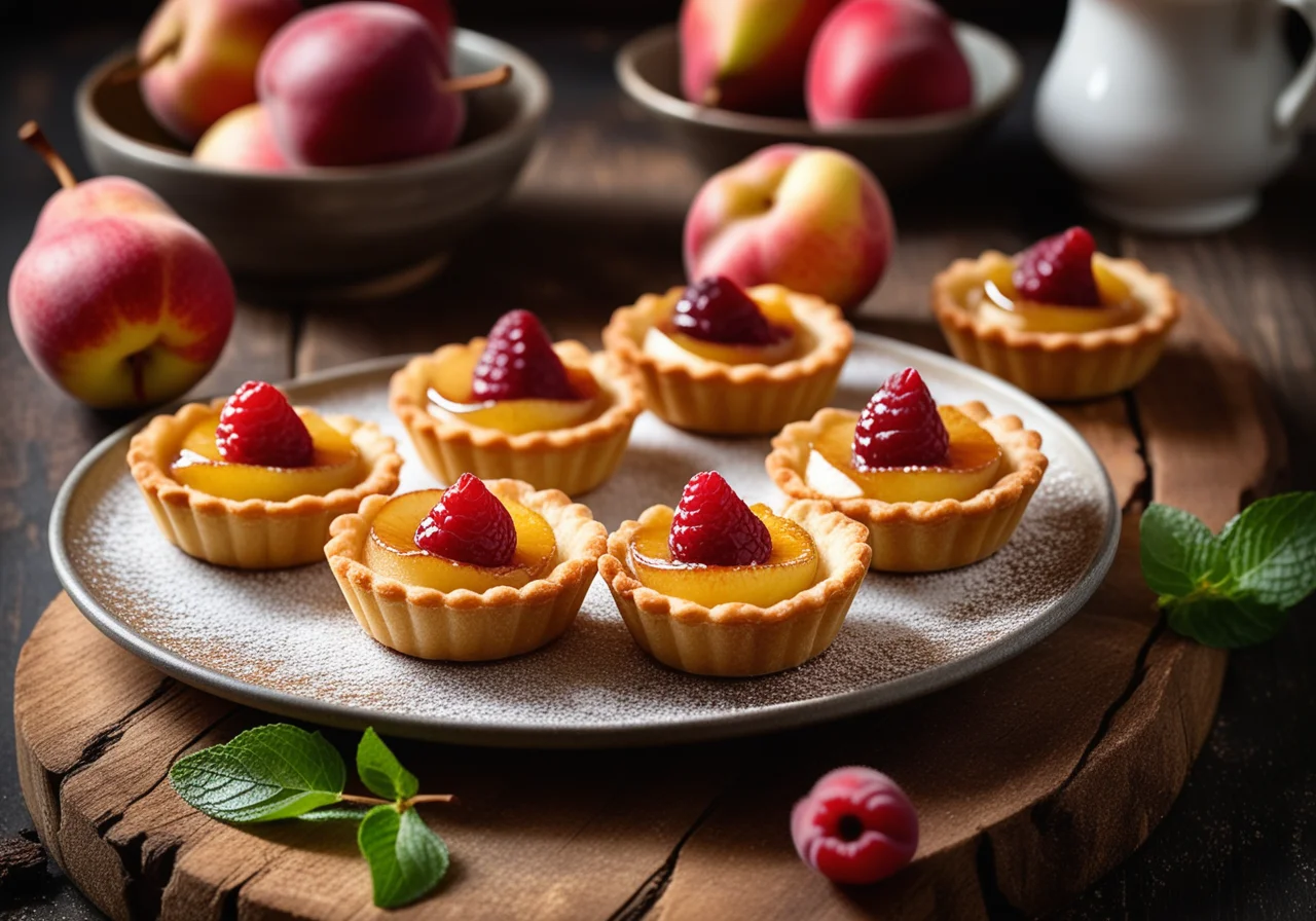 Small Pear Tartlets