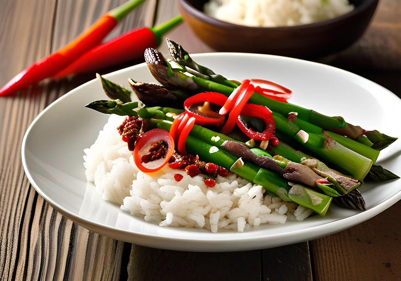 Asian-Style Green Asparagus