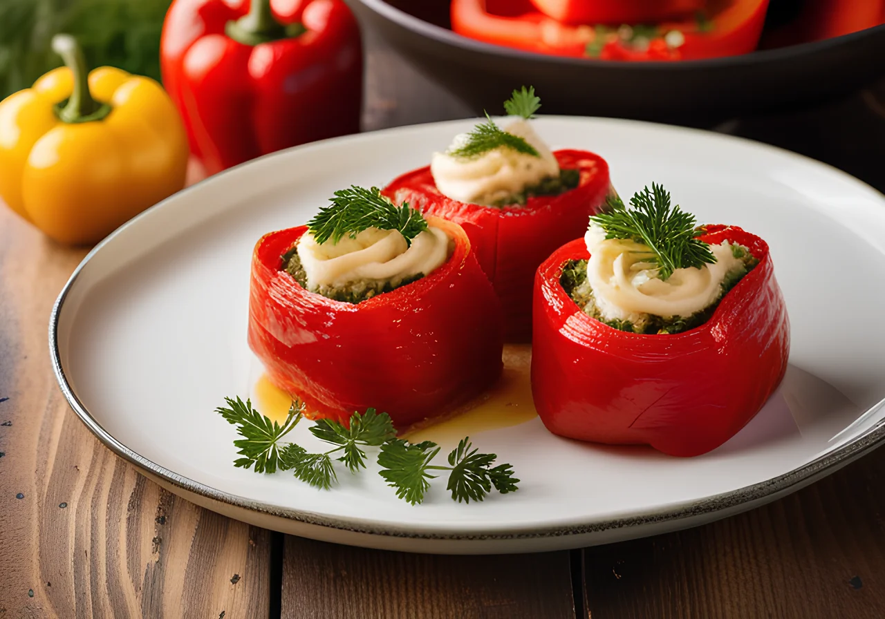 Stuffed Pepper Rolls
