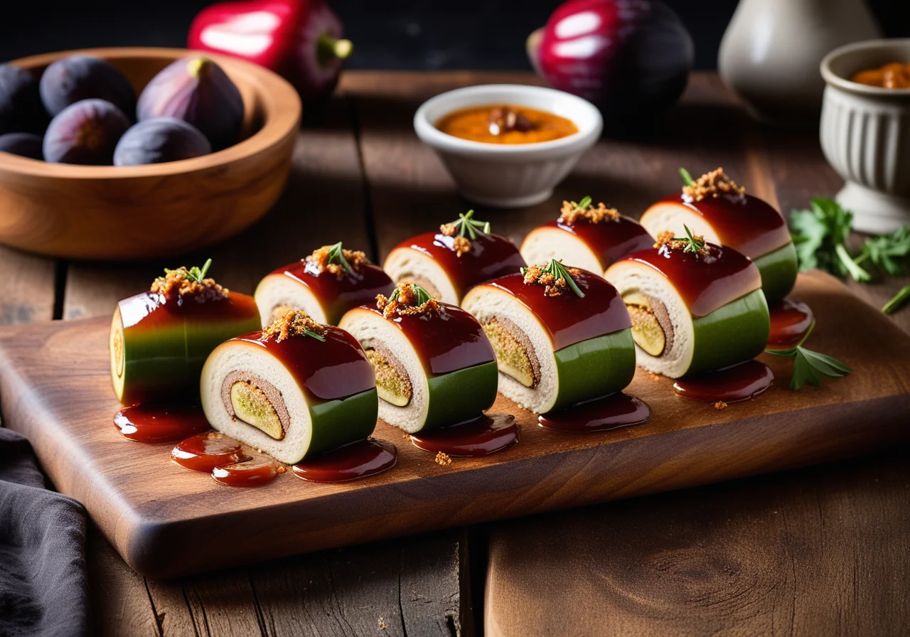 Turkey Roll with Figs