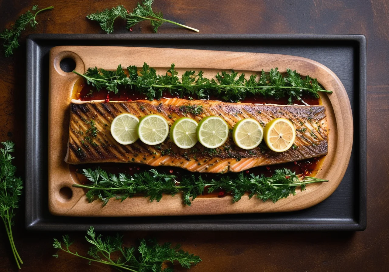 Trout with Garlic and Parsley