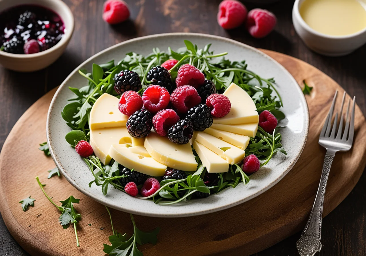 Cheese and Berry Salad