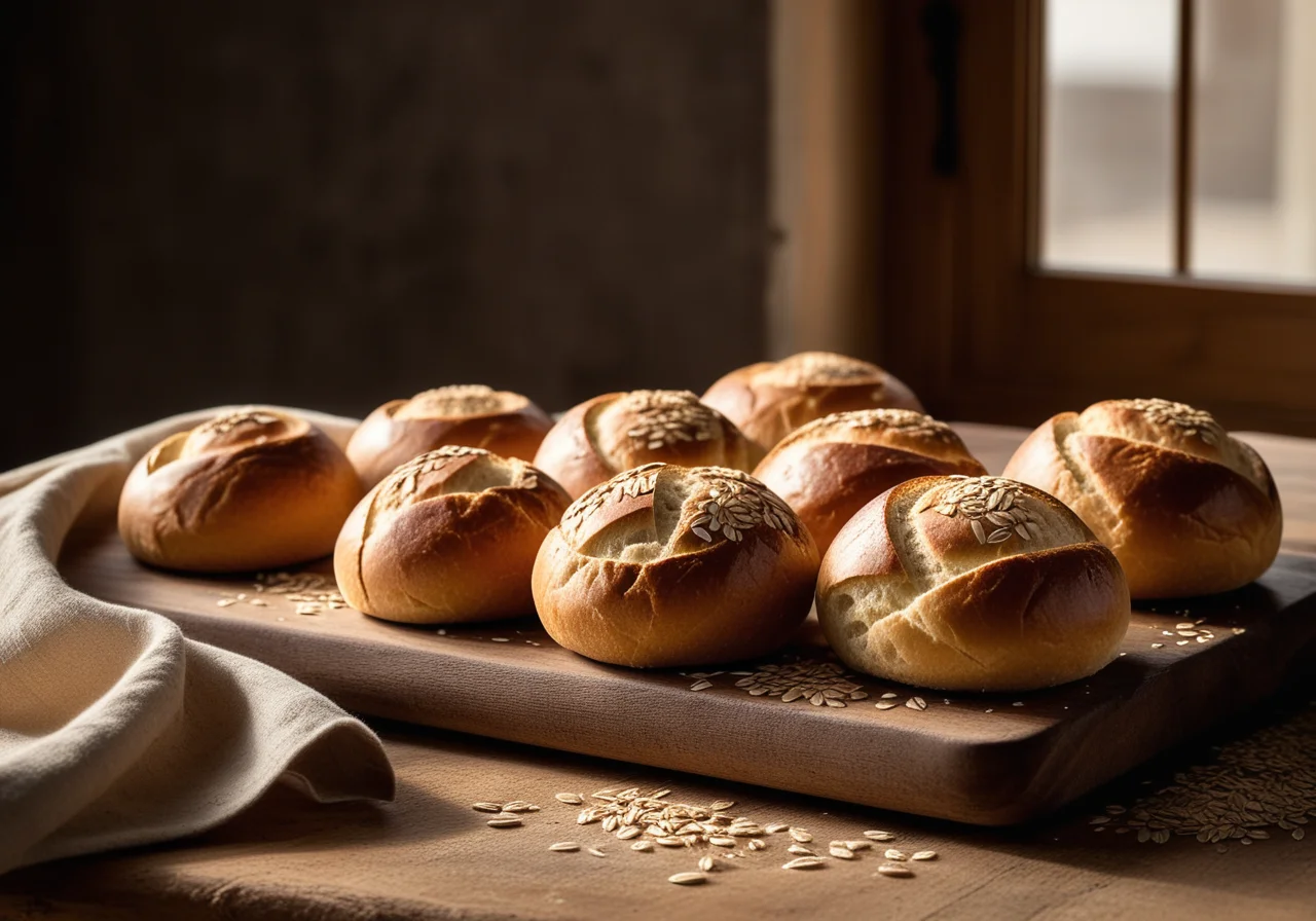 Oat Bread Rolls
