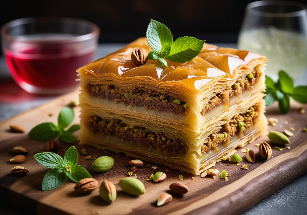 Baklava with Pistachios