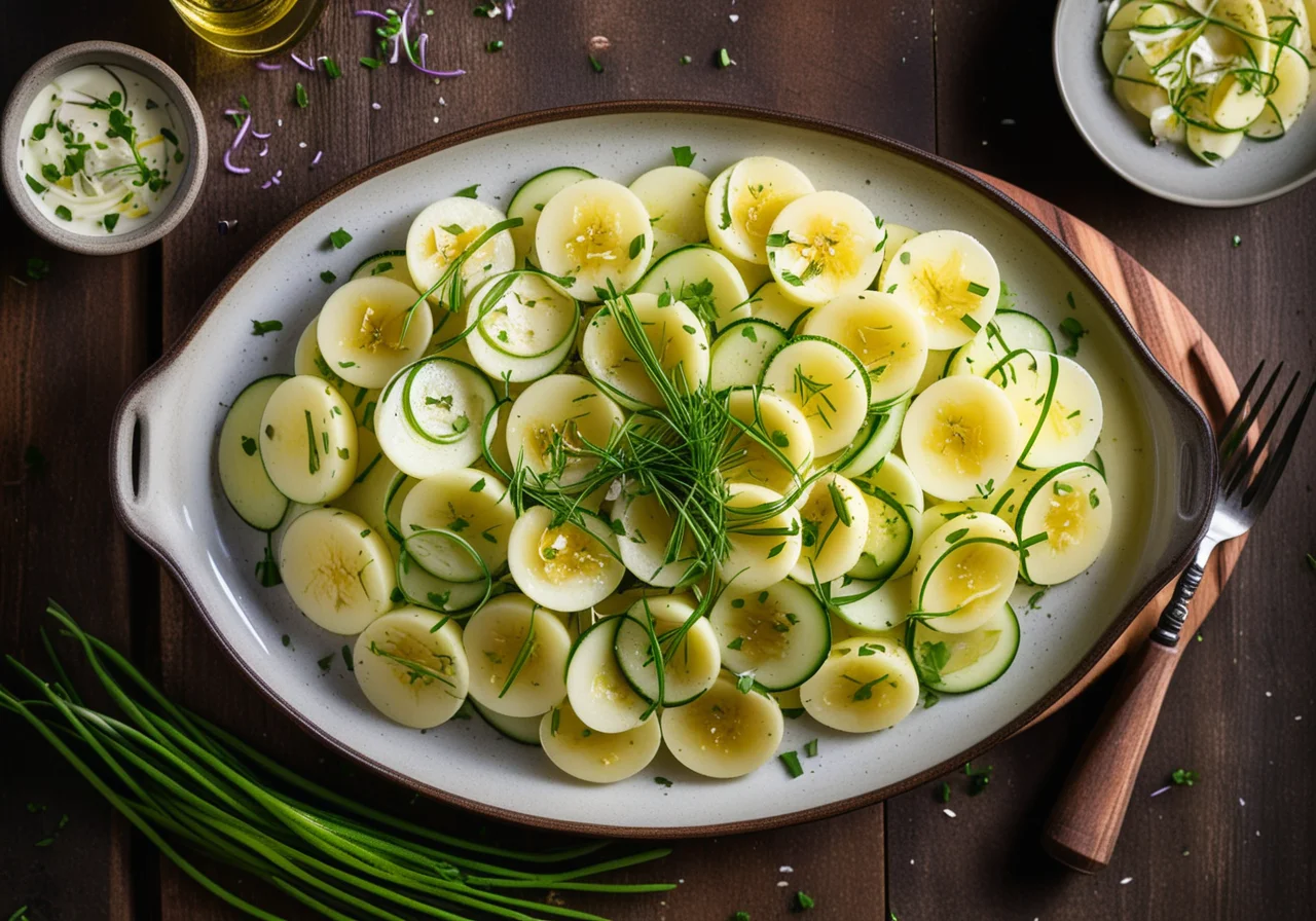 Potato Salad with Cucumber
