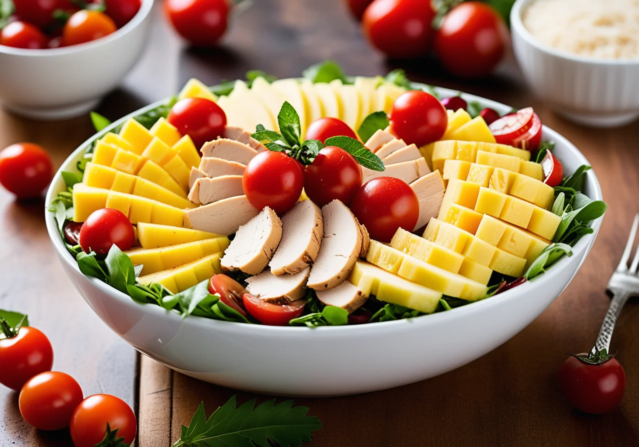Fruit and Chicken Salad