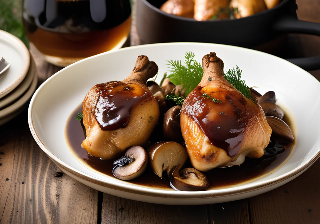 Chicken with Beer Sauce