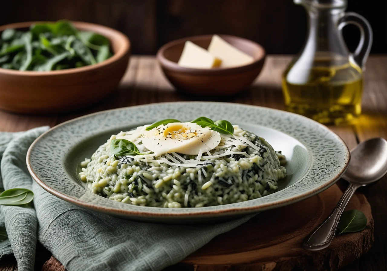 Spinach Risotto