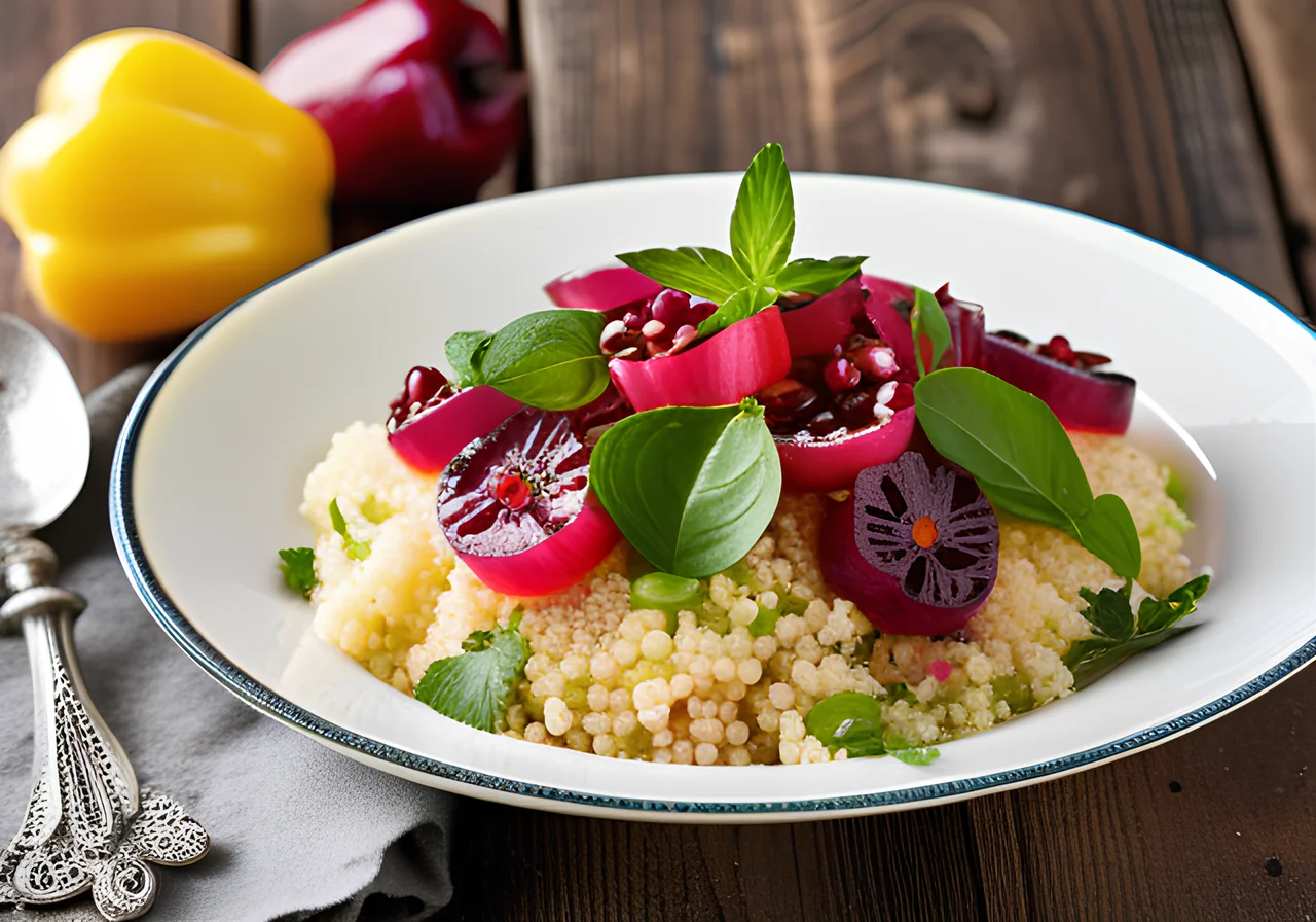 Couscous Salad with Pomegranate