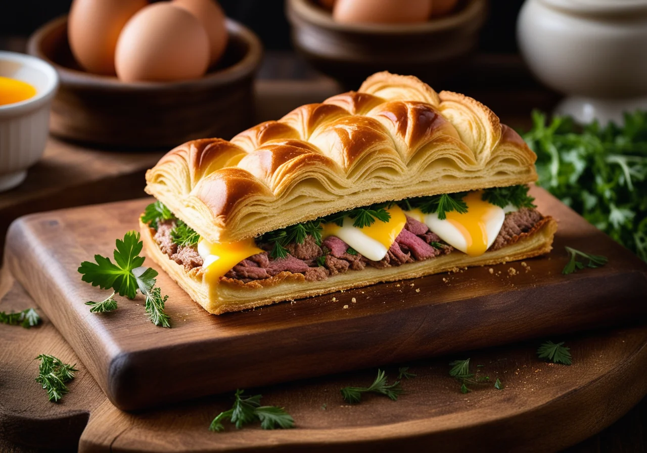 False Hare in Puff Pastry