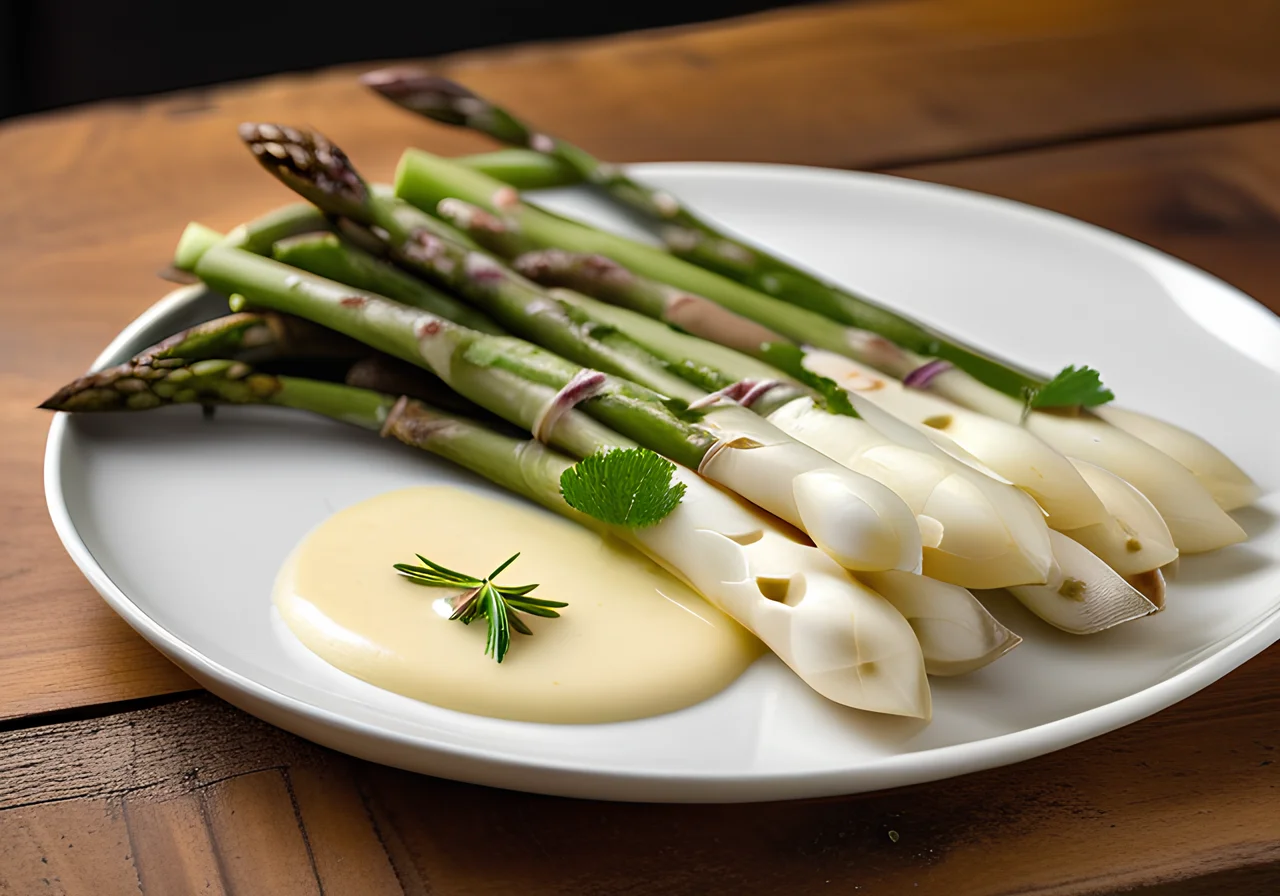 Asparagus with Butter Sauce