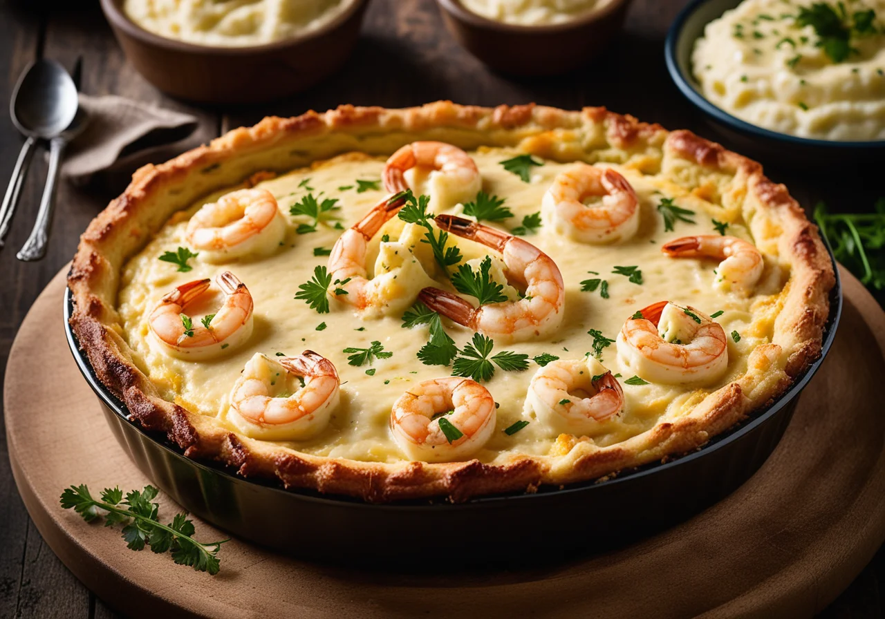 Fish Shrimp Pie