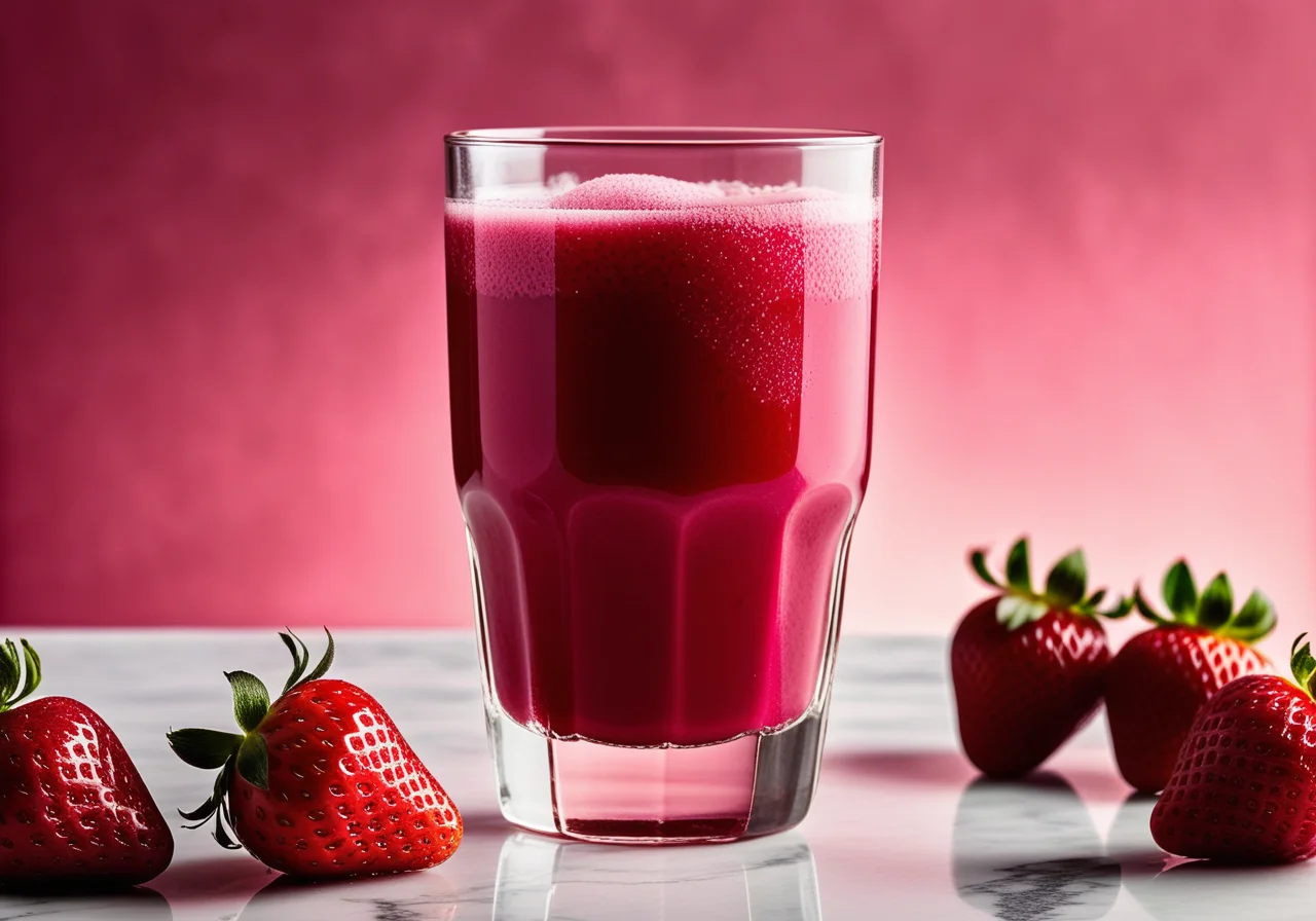 Strawberry Beet Juice