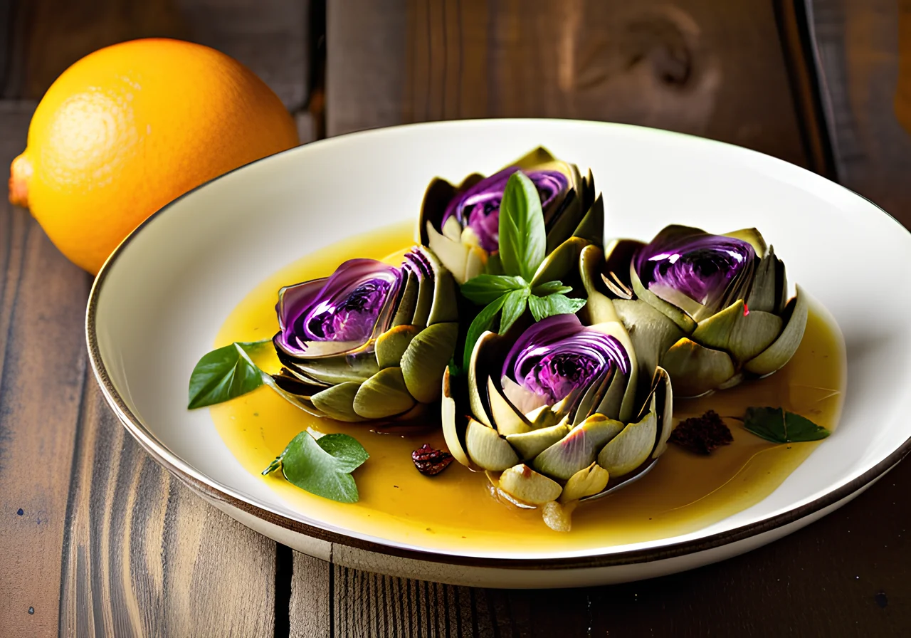 Braised Artichokes