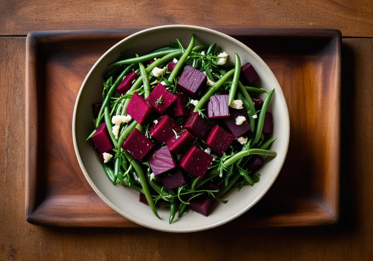 Bean Beet Salad