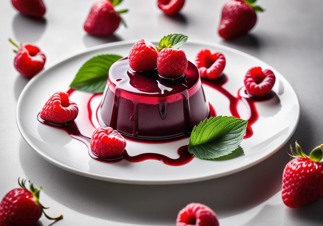 Red Berry Pudding