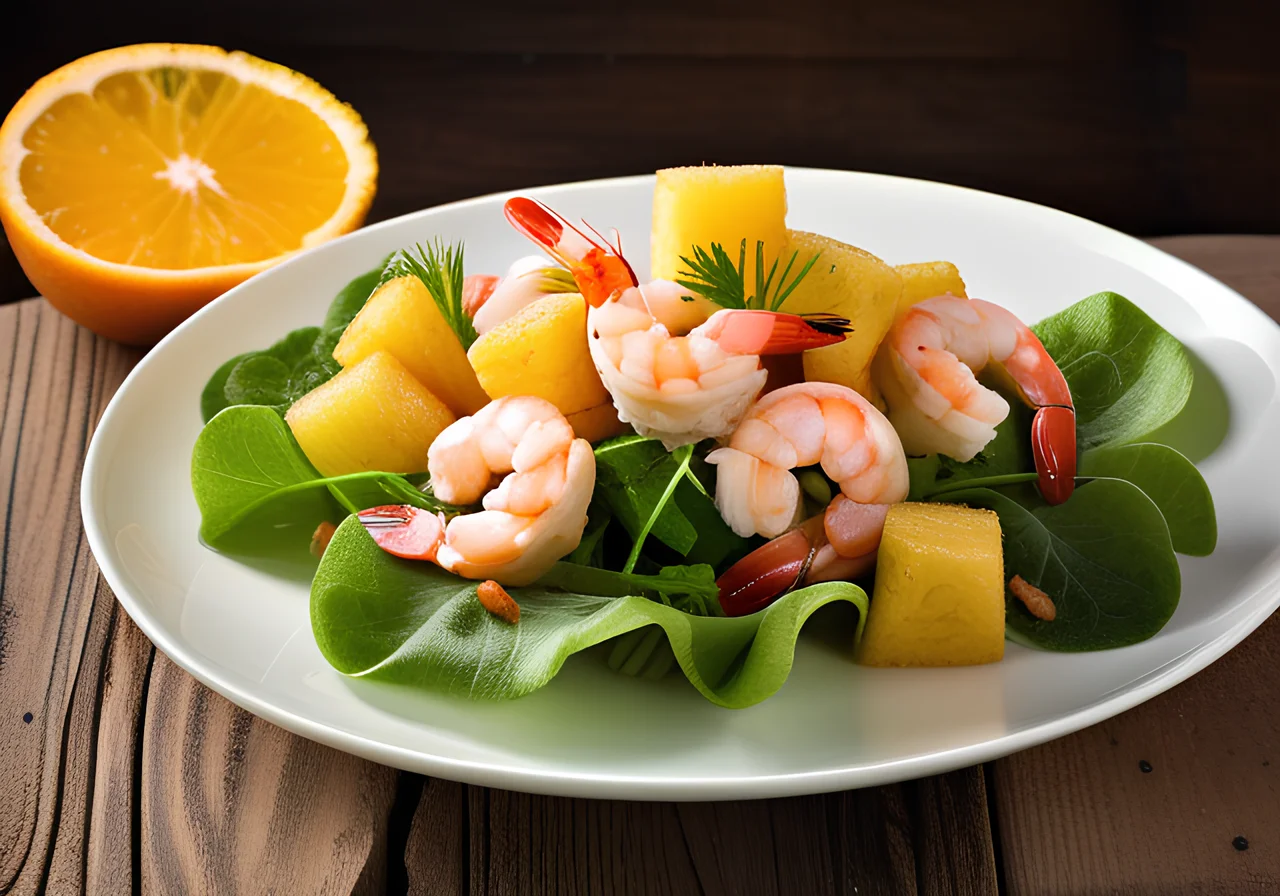 Shrimp Pineapple Salad