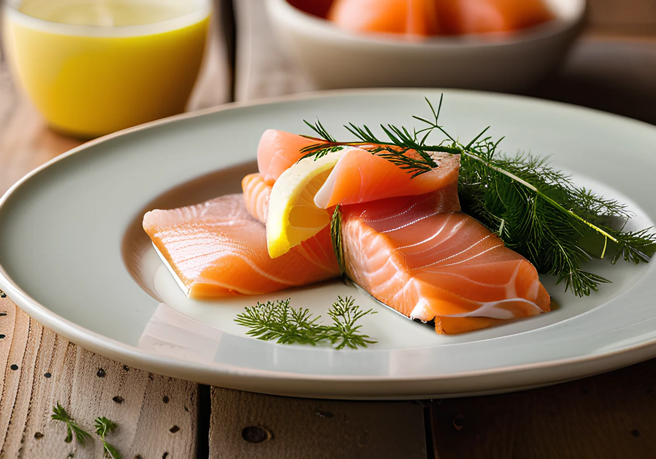 Smoked Salmon in Traditional Home-Cook Style