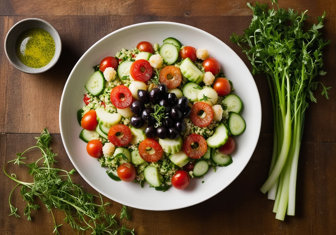 Bulgur Eye-Catching Salad