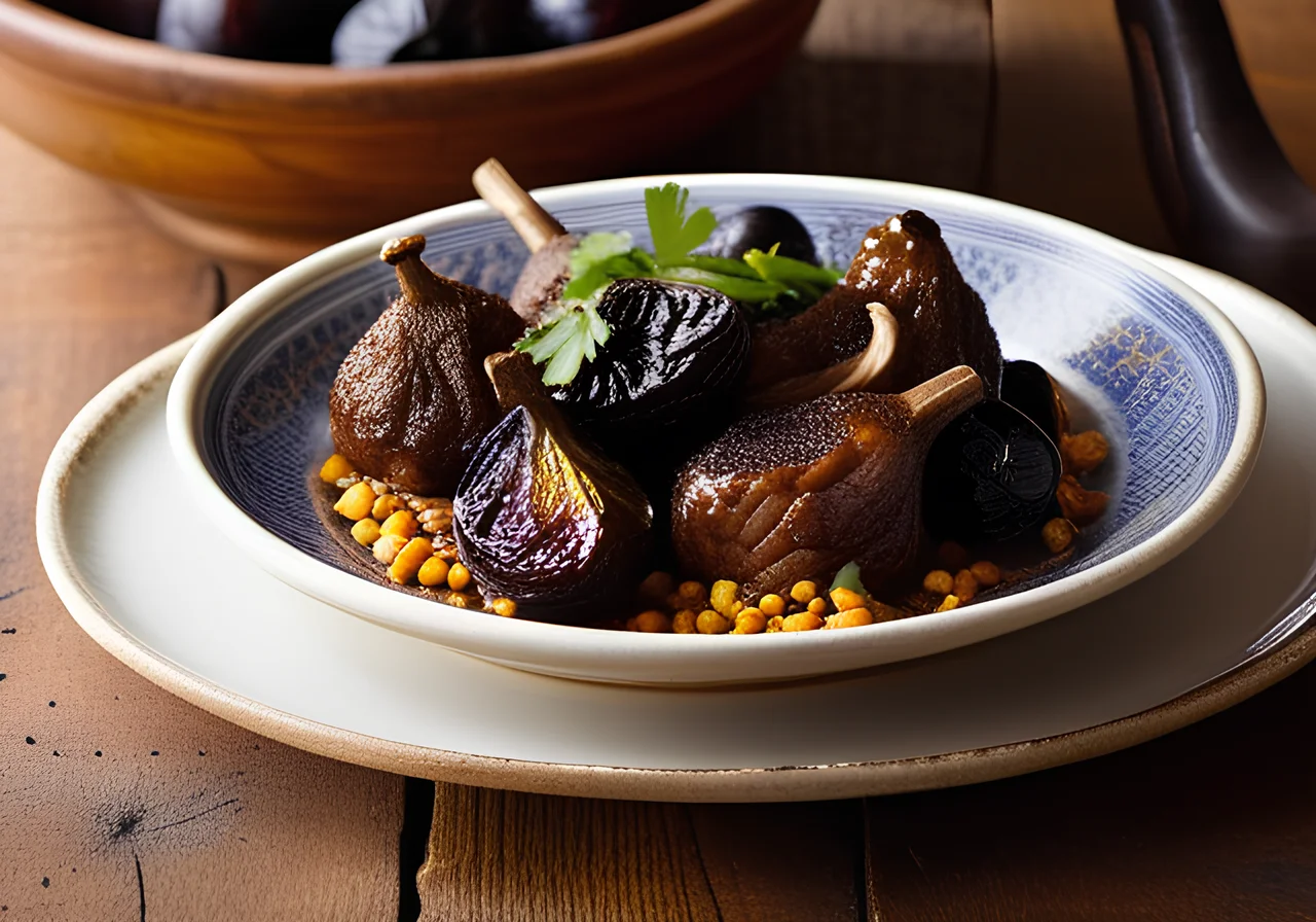 Lamb and Prunes from the Tajine