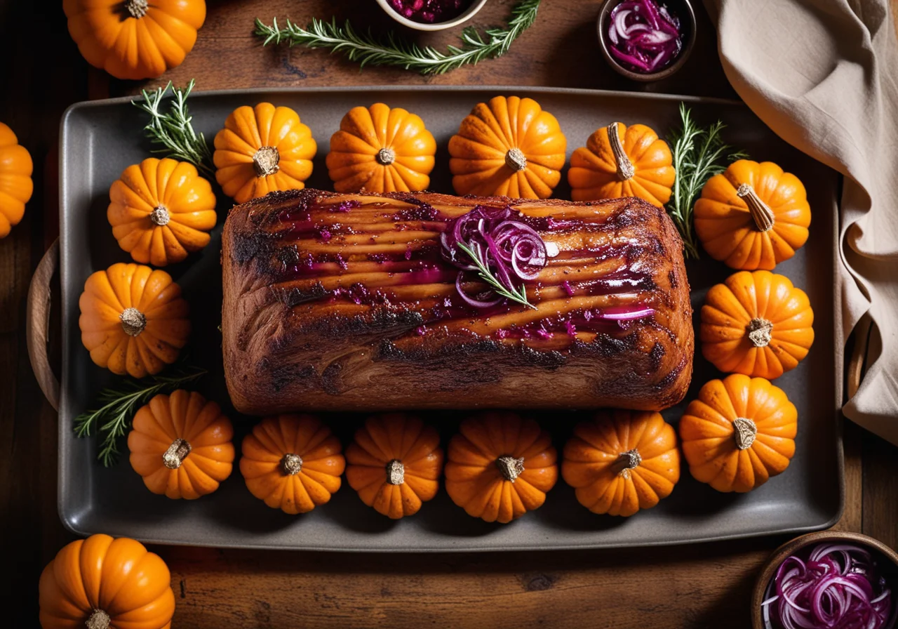Pork Roast with Pumpkin