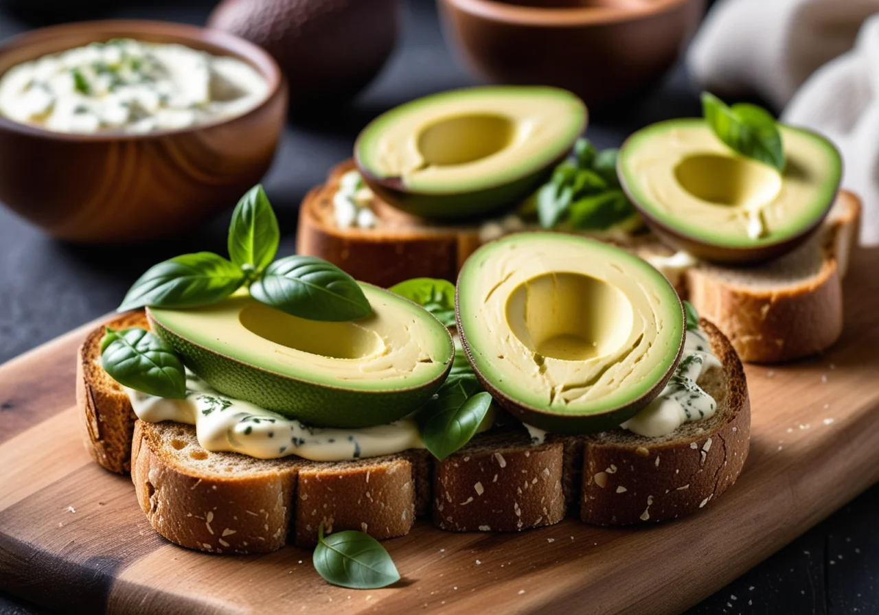 Avocado Cheese Toast