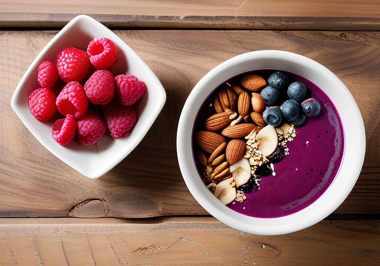 Berry Smoothie Bowl with Seeds