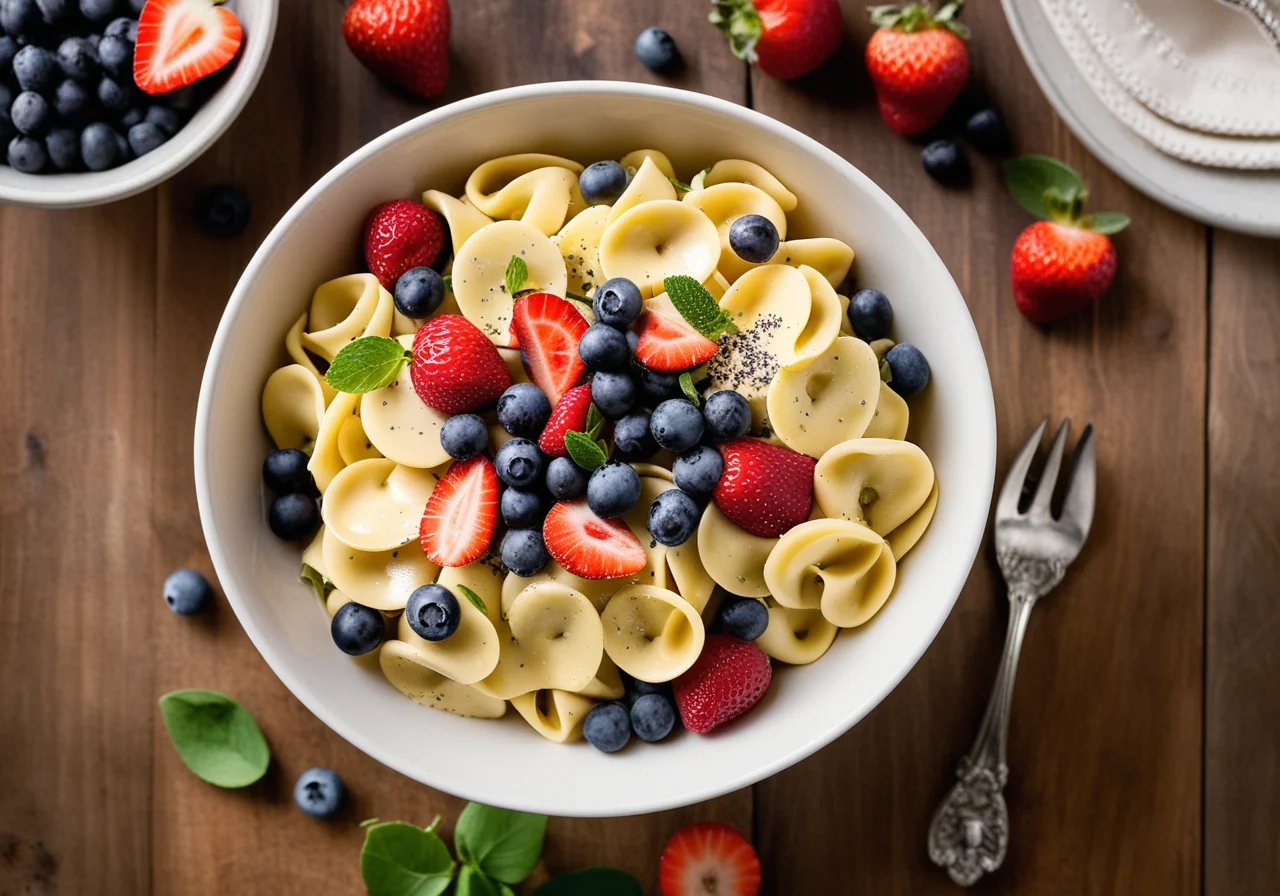 Tortellini Salad with Fruits