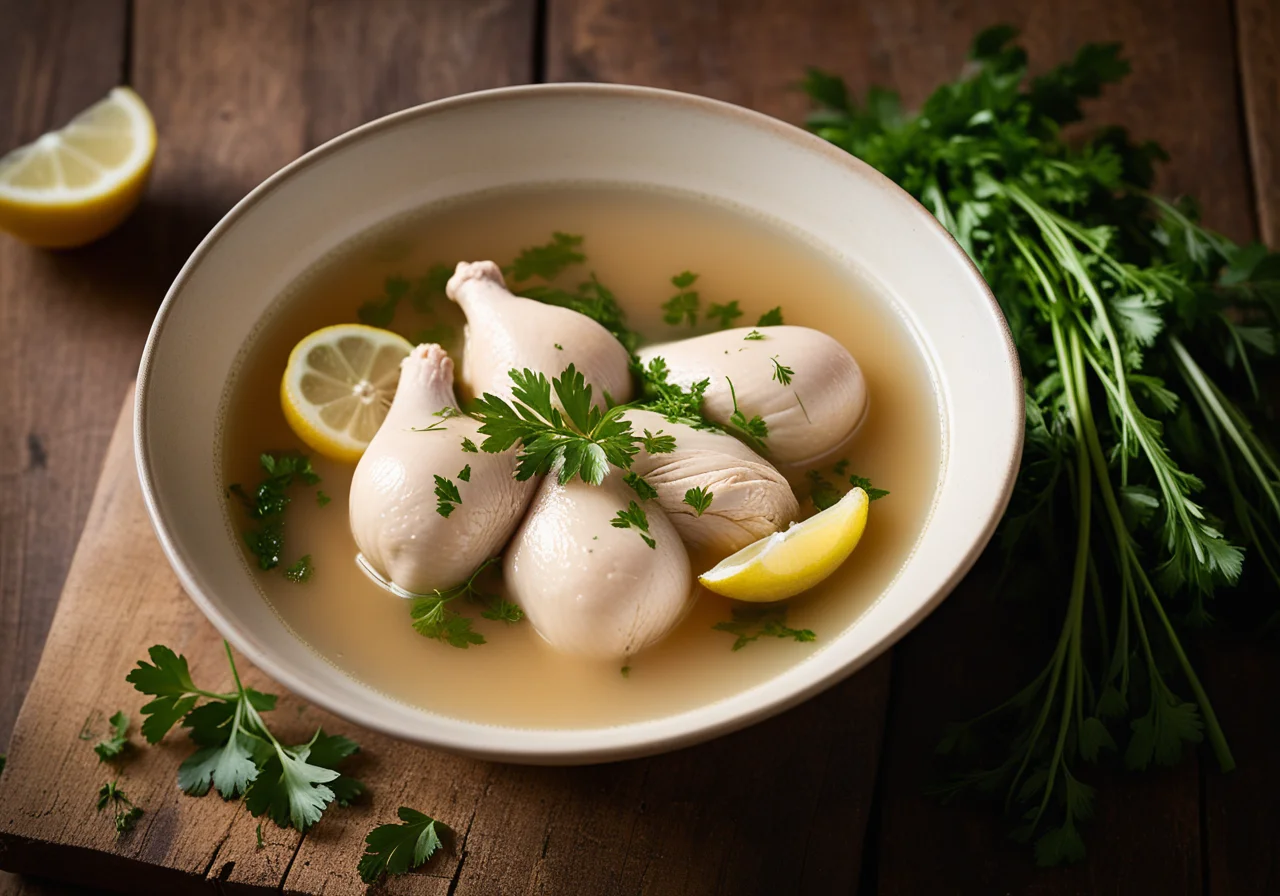 Chicken Stock Preparation