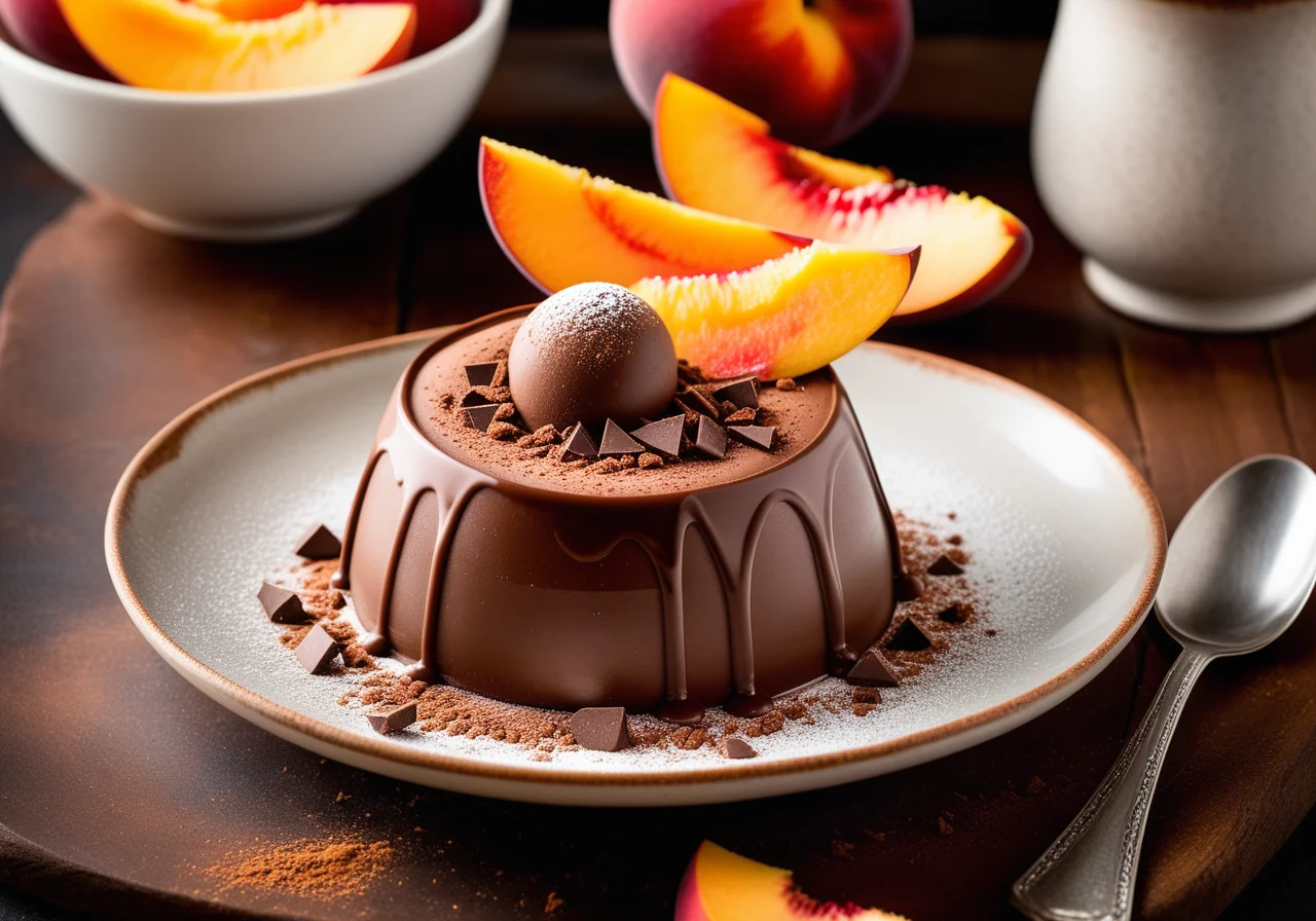 Chocolate Mousse with Fruit