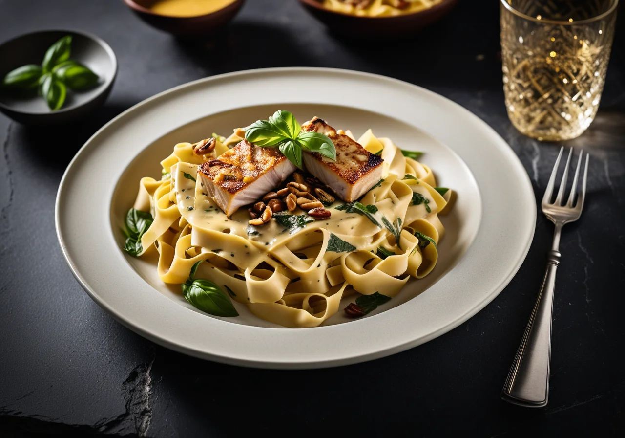 Tagliatelle with Fish