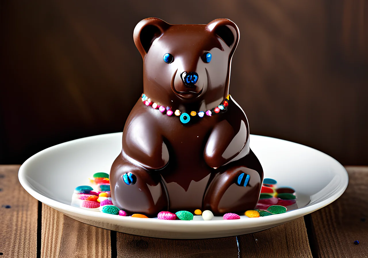 Chocolate Bear Cake