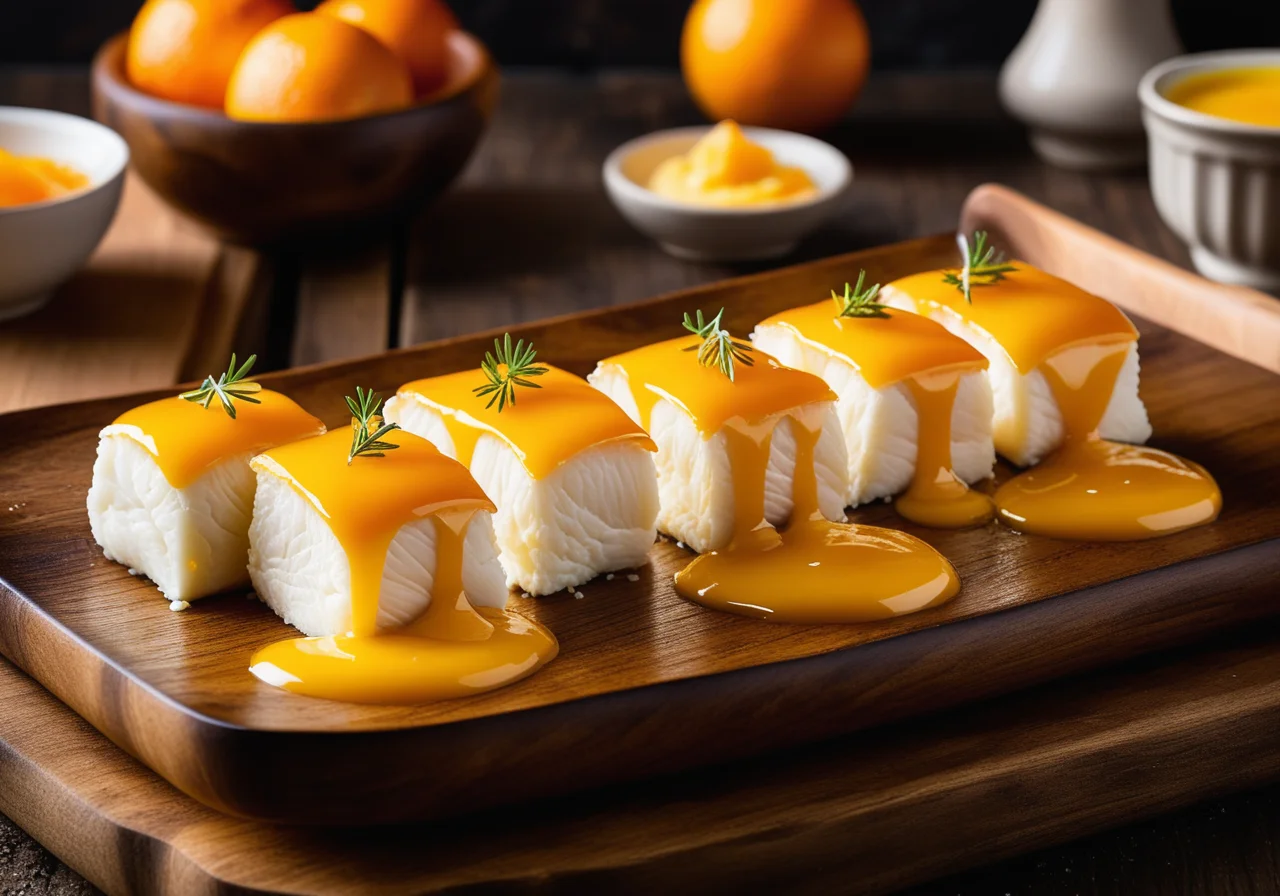 Orange Roll Fish Fillets