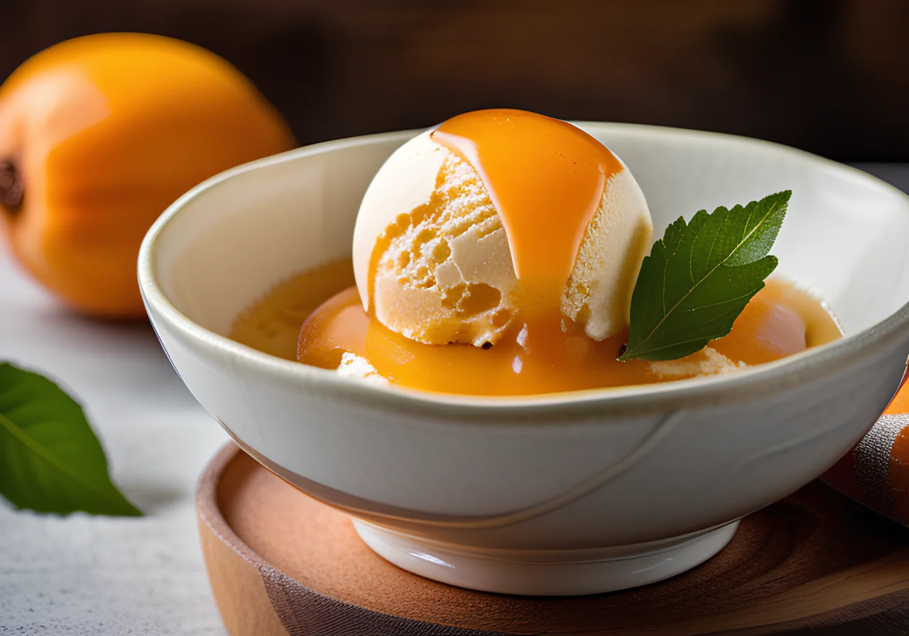 Soy Quince Ice Cream